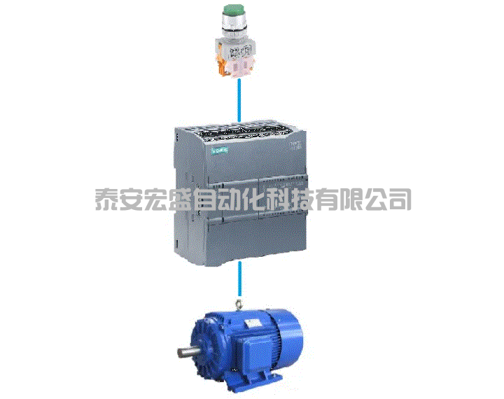 西門子1200PLC基本指令學(xué)習(xí)——電機一鍵啟停控制程序編寫與解析